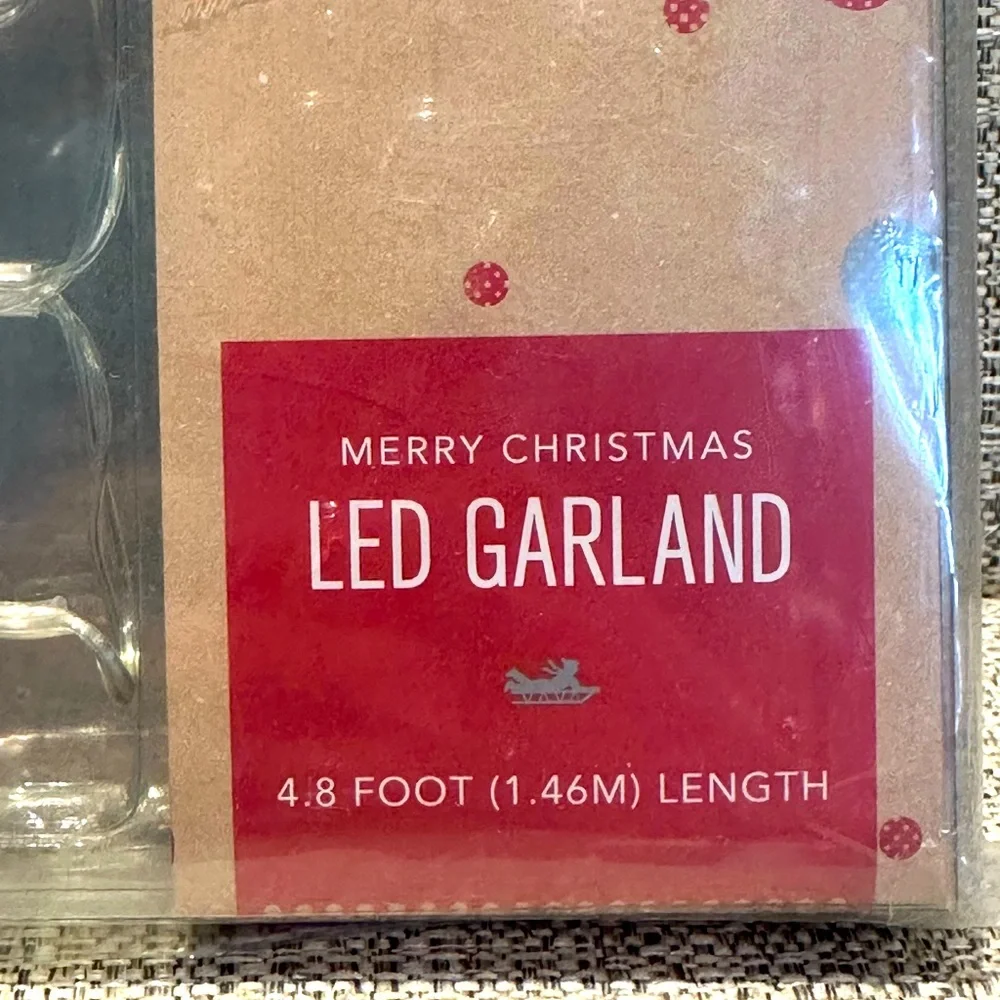 Merry Christmas LED Garland
